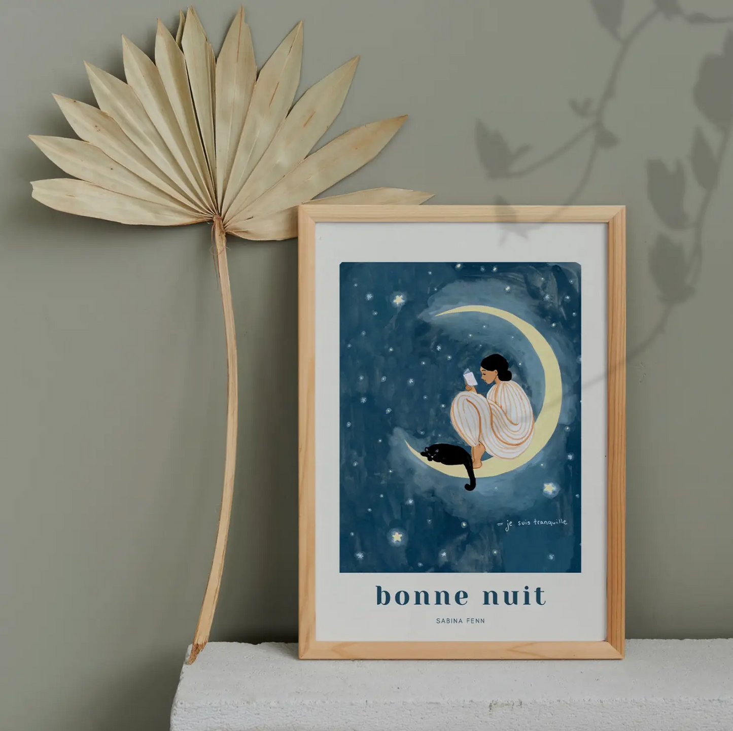 Bonne Nuit Art Print 8x10"