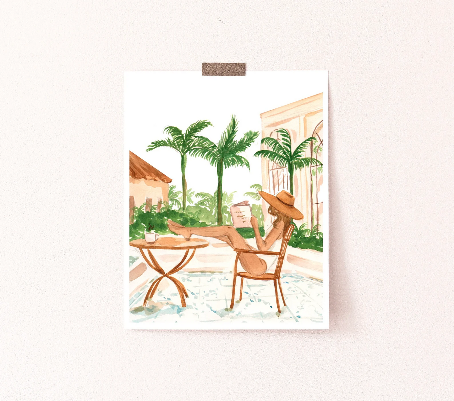 Vacation Mode II Art Print 8x10"