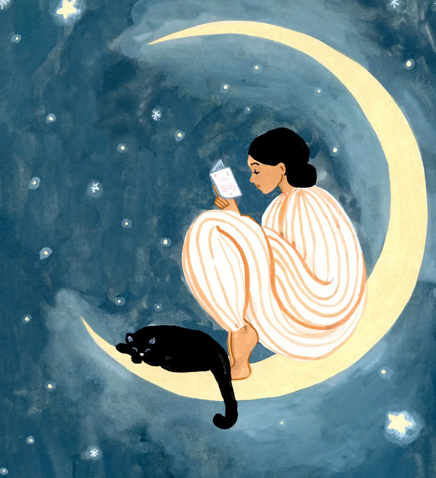 Bonne Nuit Art Print 8x10"