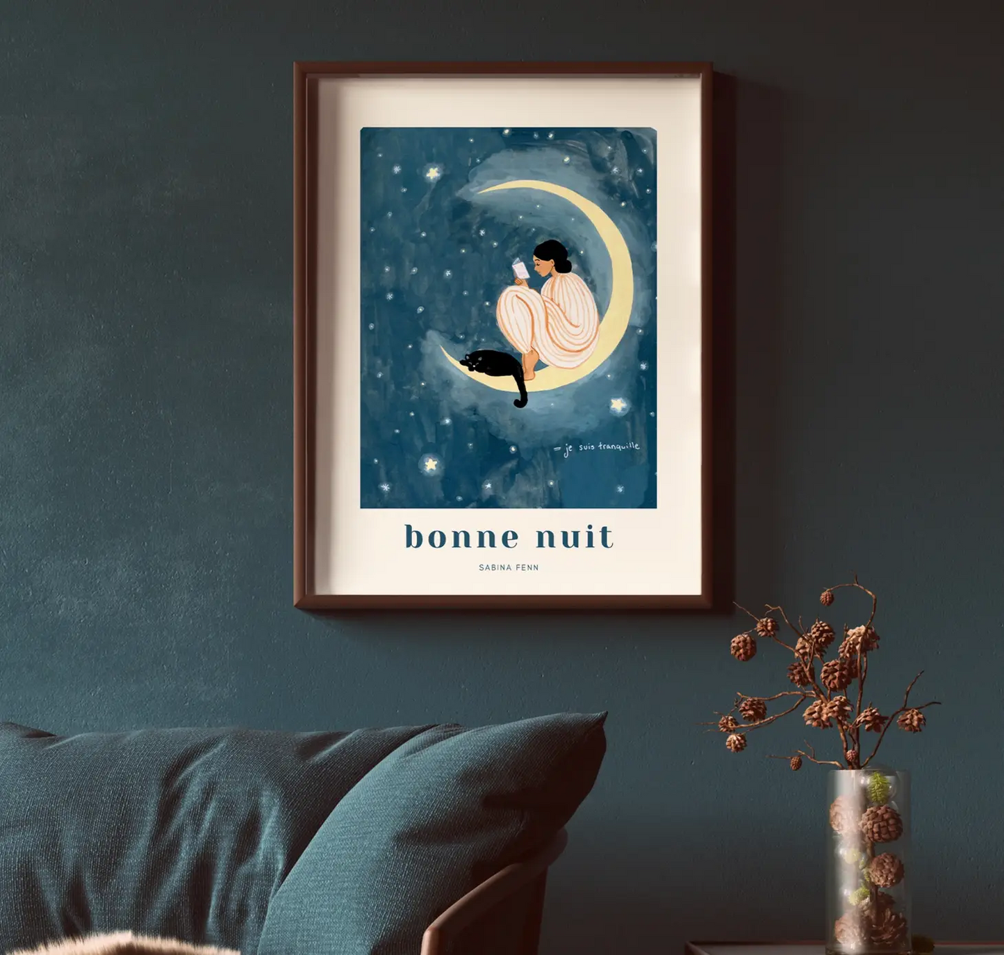 Bonne Nuit Art Print 8x10"