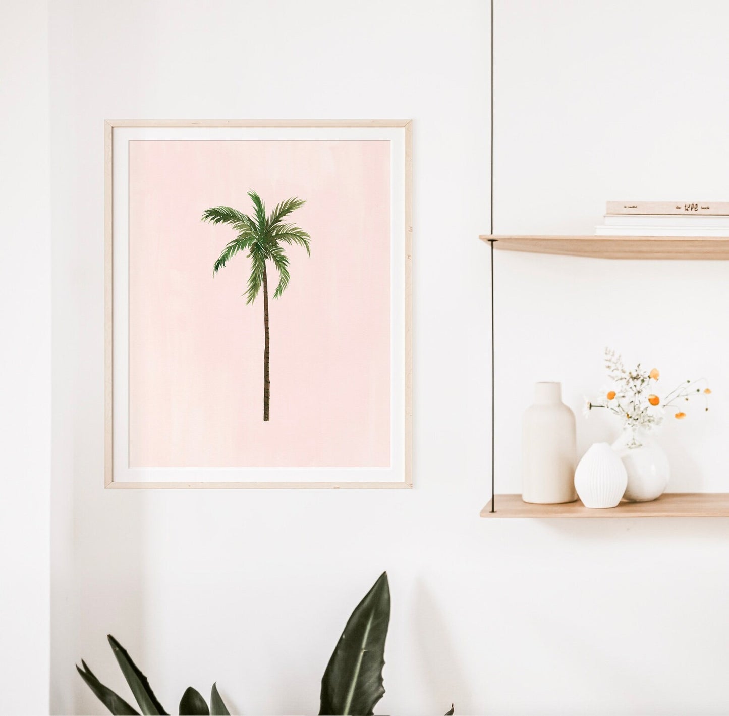 Palm Tree Art Print 8x10"