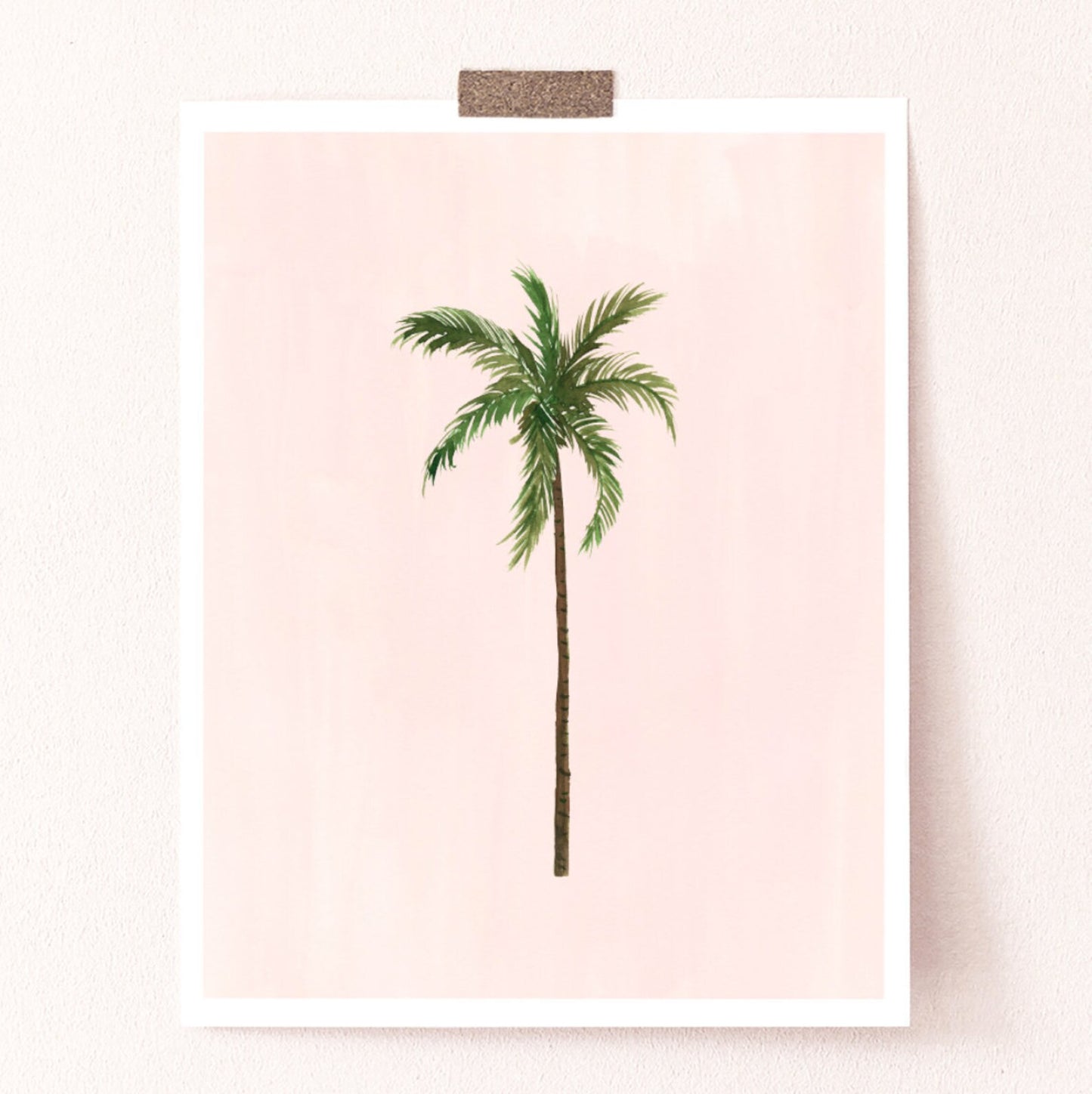 Palm Tree Art Print 8x10"