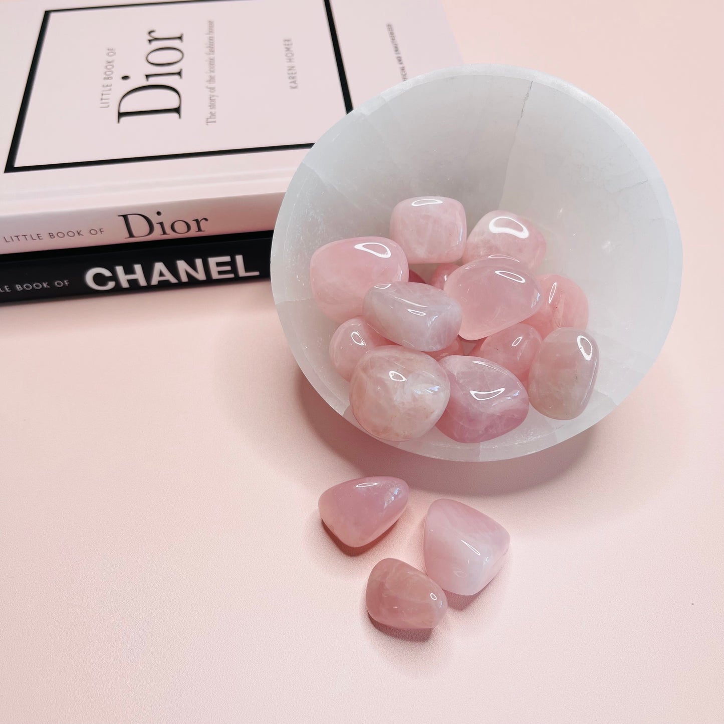Rose Quartz Tumbled Stones