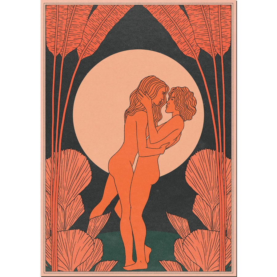 Lovers I Art Print