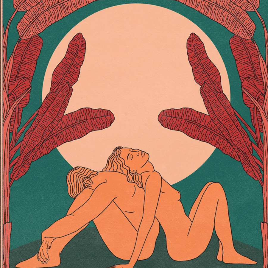Lovers II Art Print