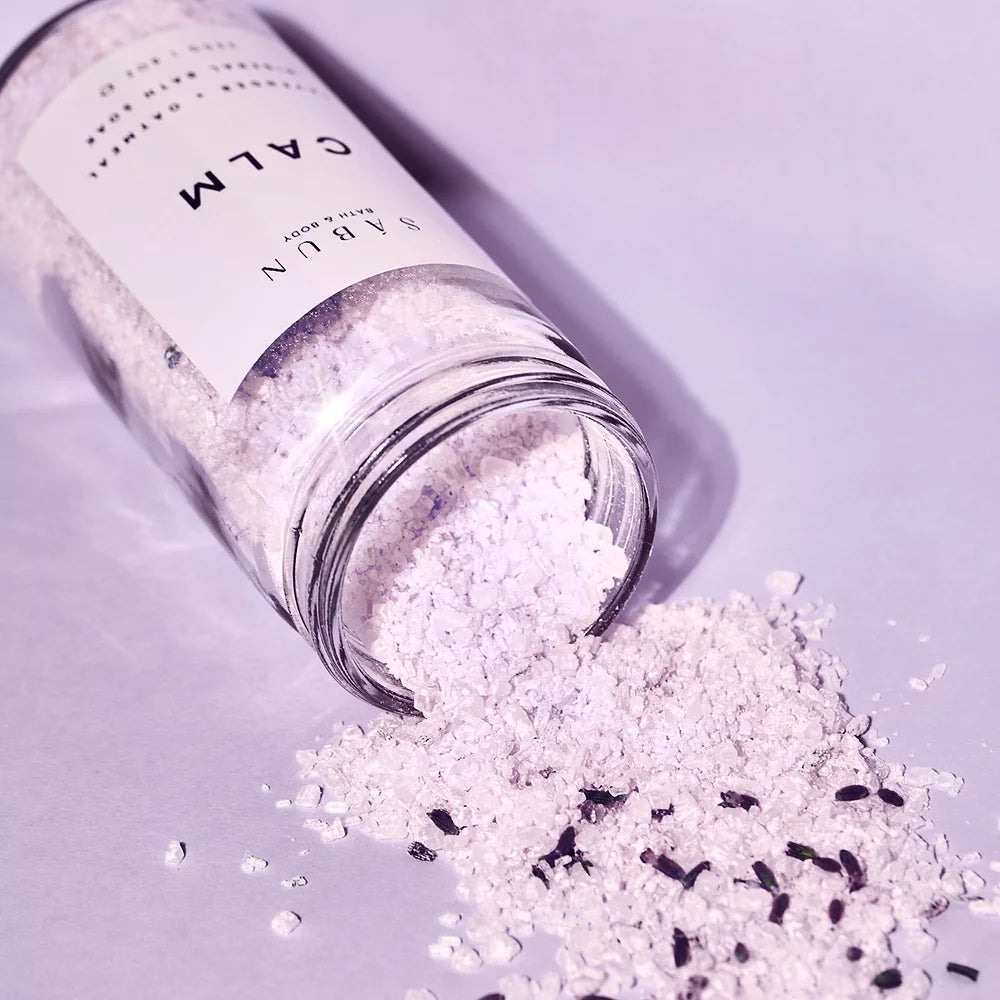 Calm Mineral Lavender & Oatmeal Bath Salt Soak