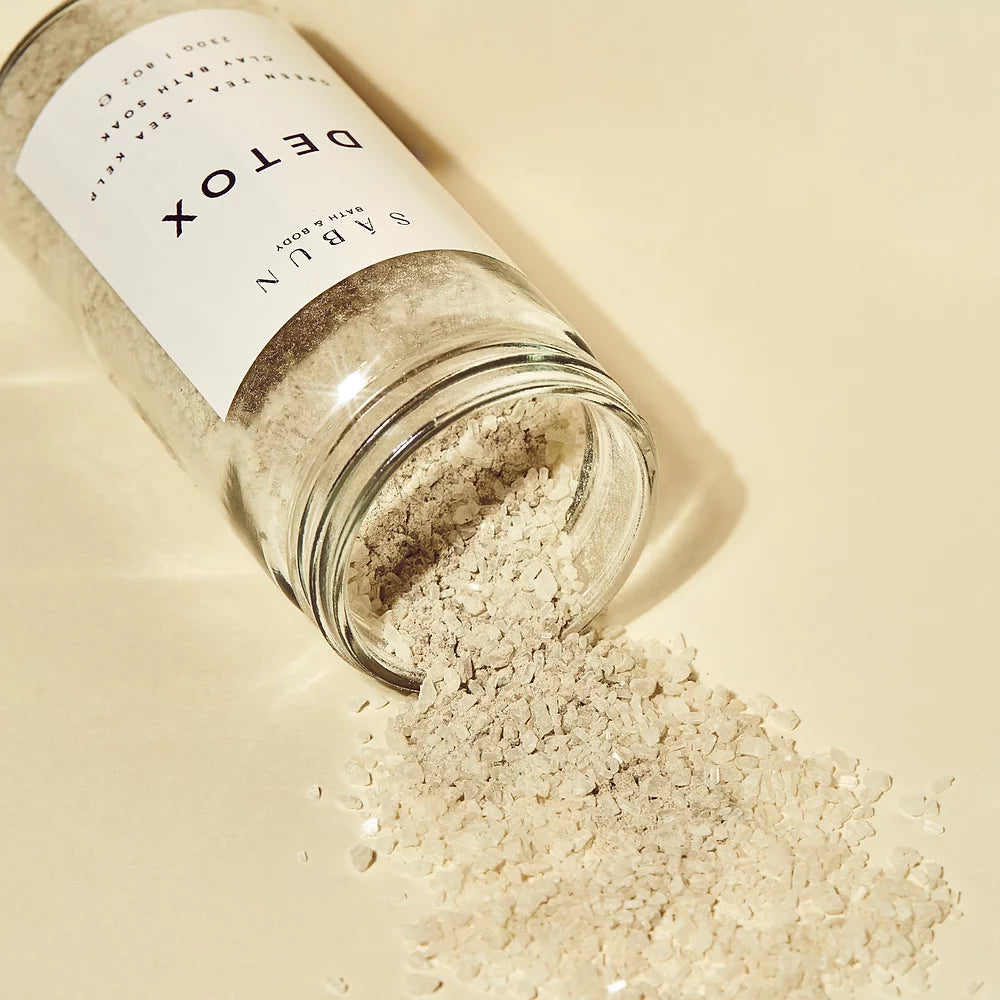 Detox Clay Green Tea & Sea Kelp Bath Salt Soak