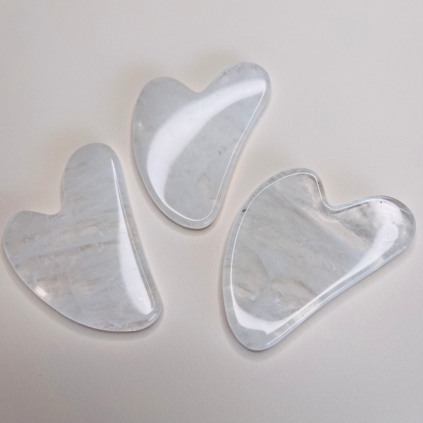Clear Quartz Gua Sha