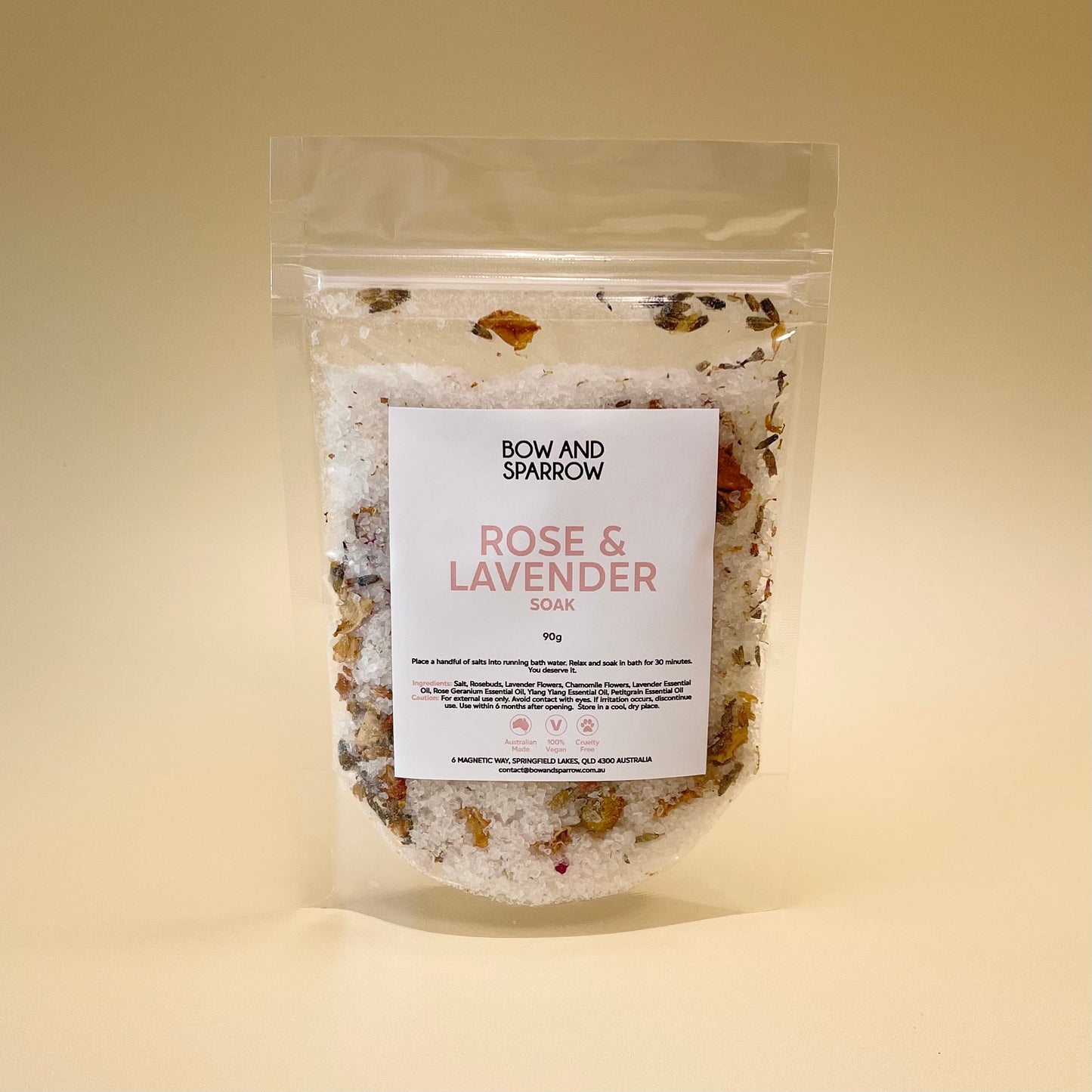 Rose & Lavender Bath Soak