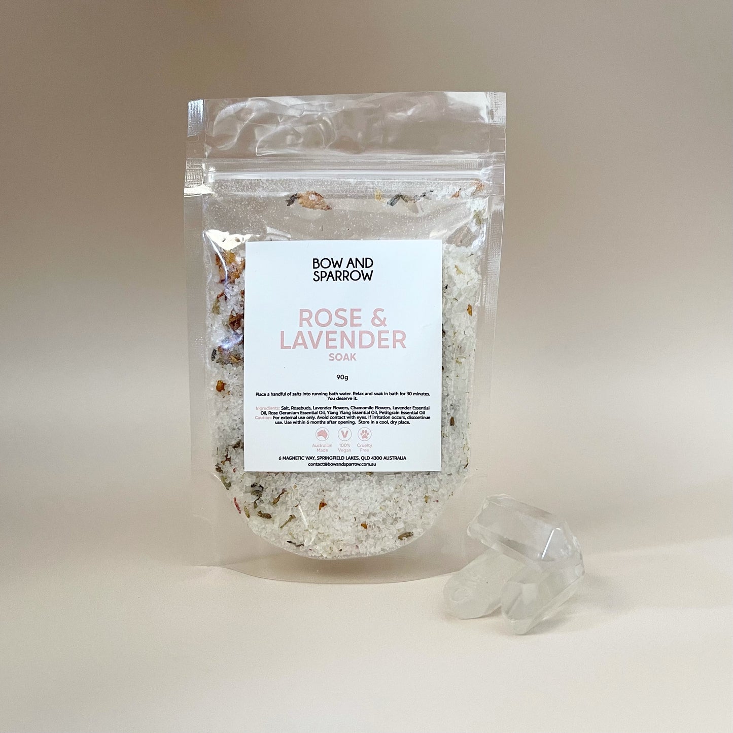 Rose & Lavender Bath Soak