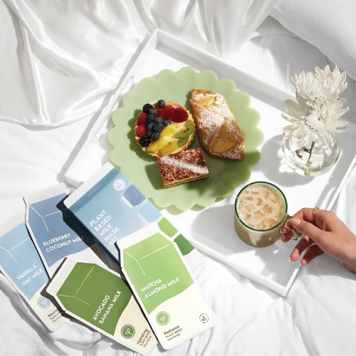 Plant Based Milk Sheet Mask Set
