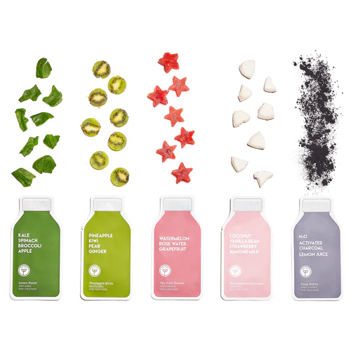 Raw Juice Cleanse Sheet Mask Set