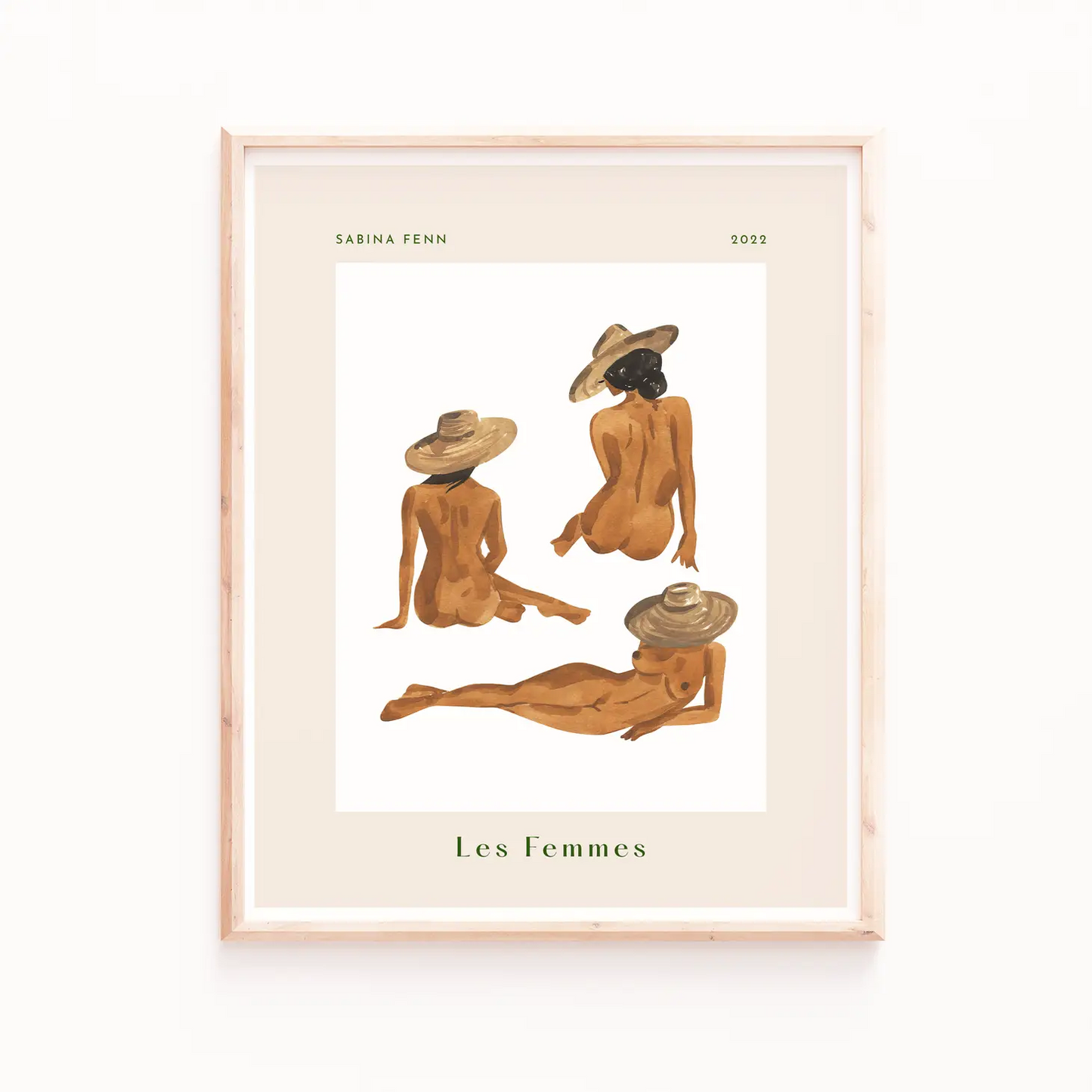 Les Femmes Art Print 8x10"