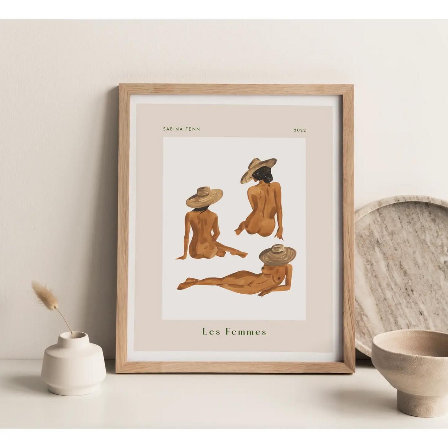 Les Femmes Art Print 8x10"