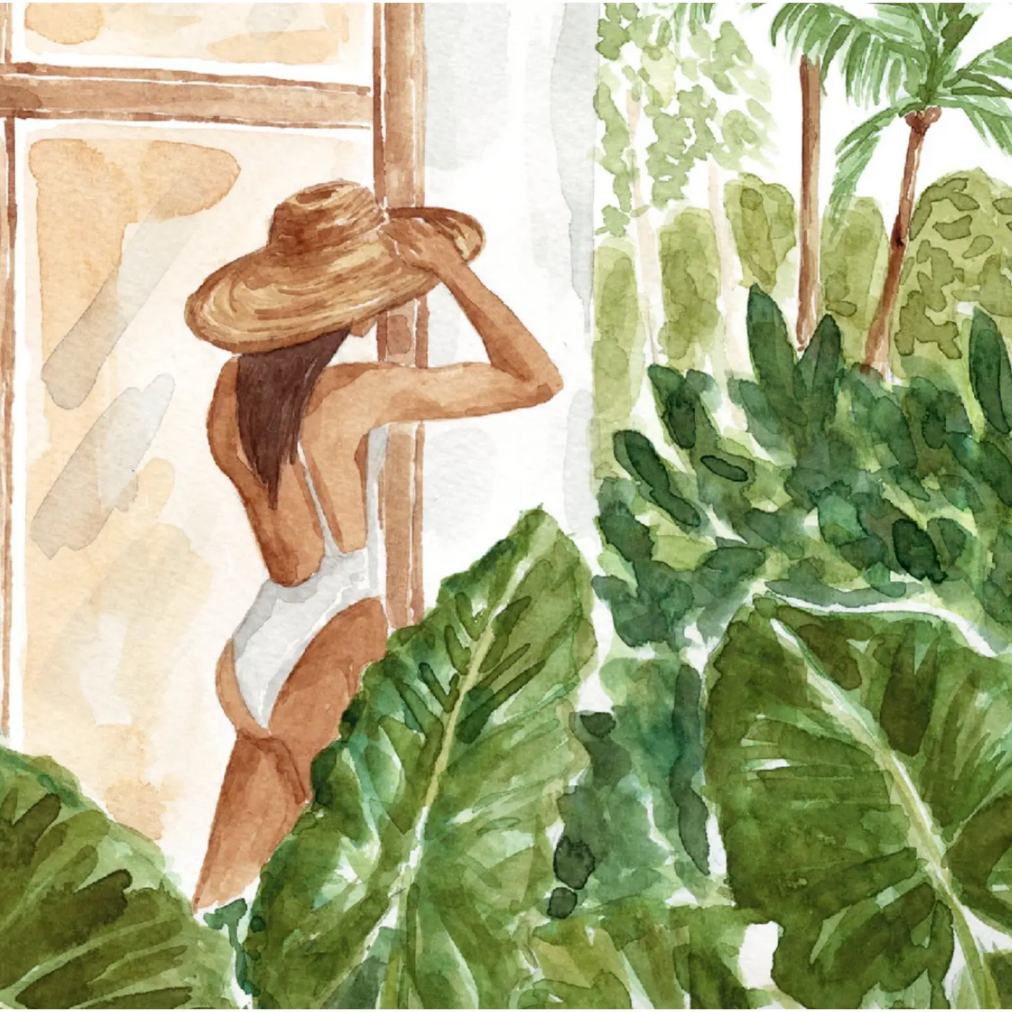 Woke Up in the Jungle Art Print 11x14"