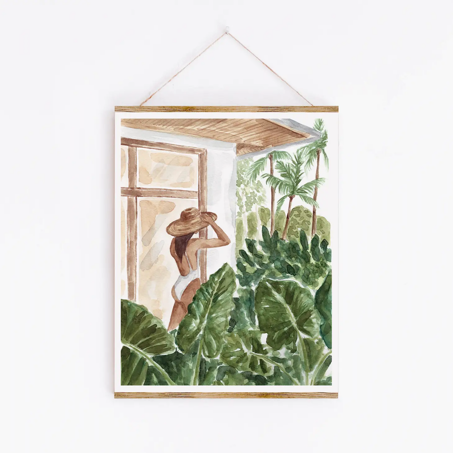 Woke Up in the Jungle Art Print 11x14"