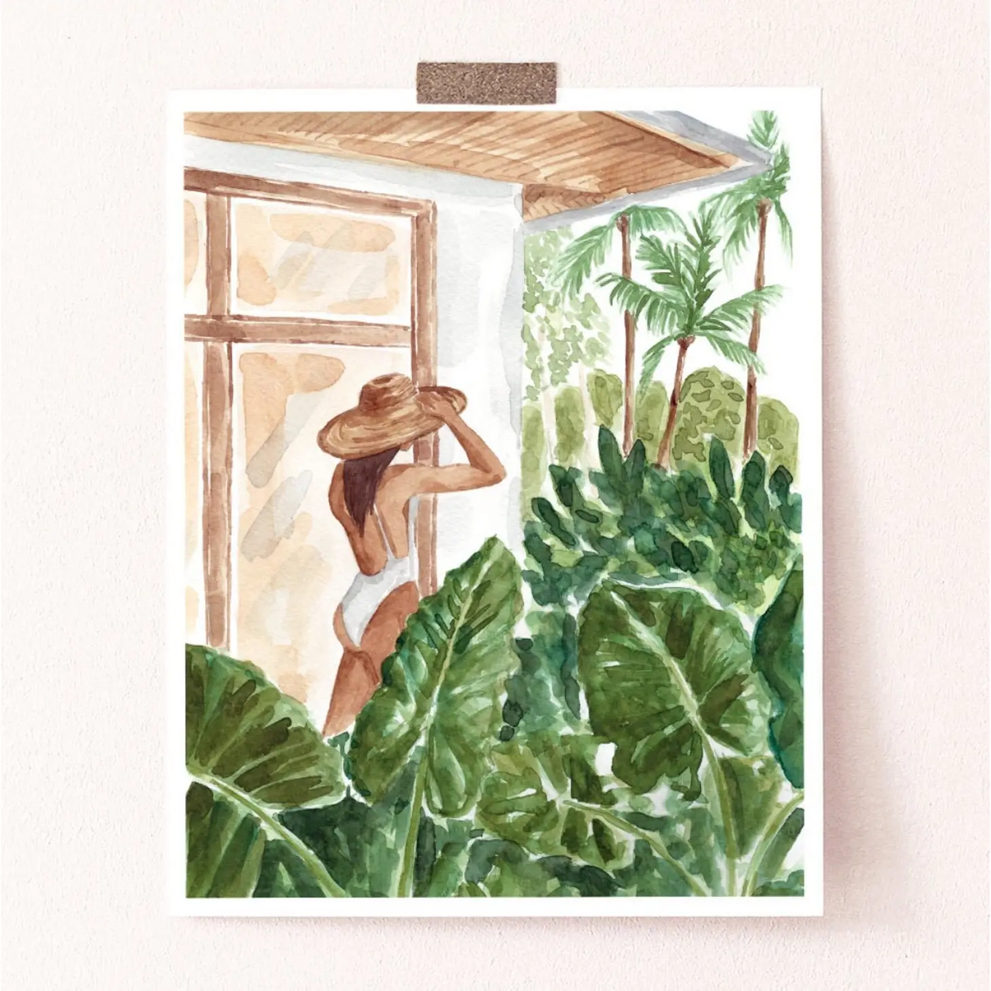 Woke Up in the Jungle Art Print 11x14"