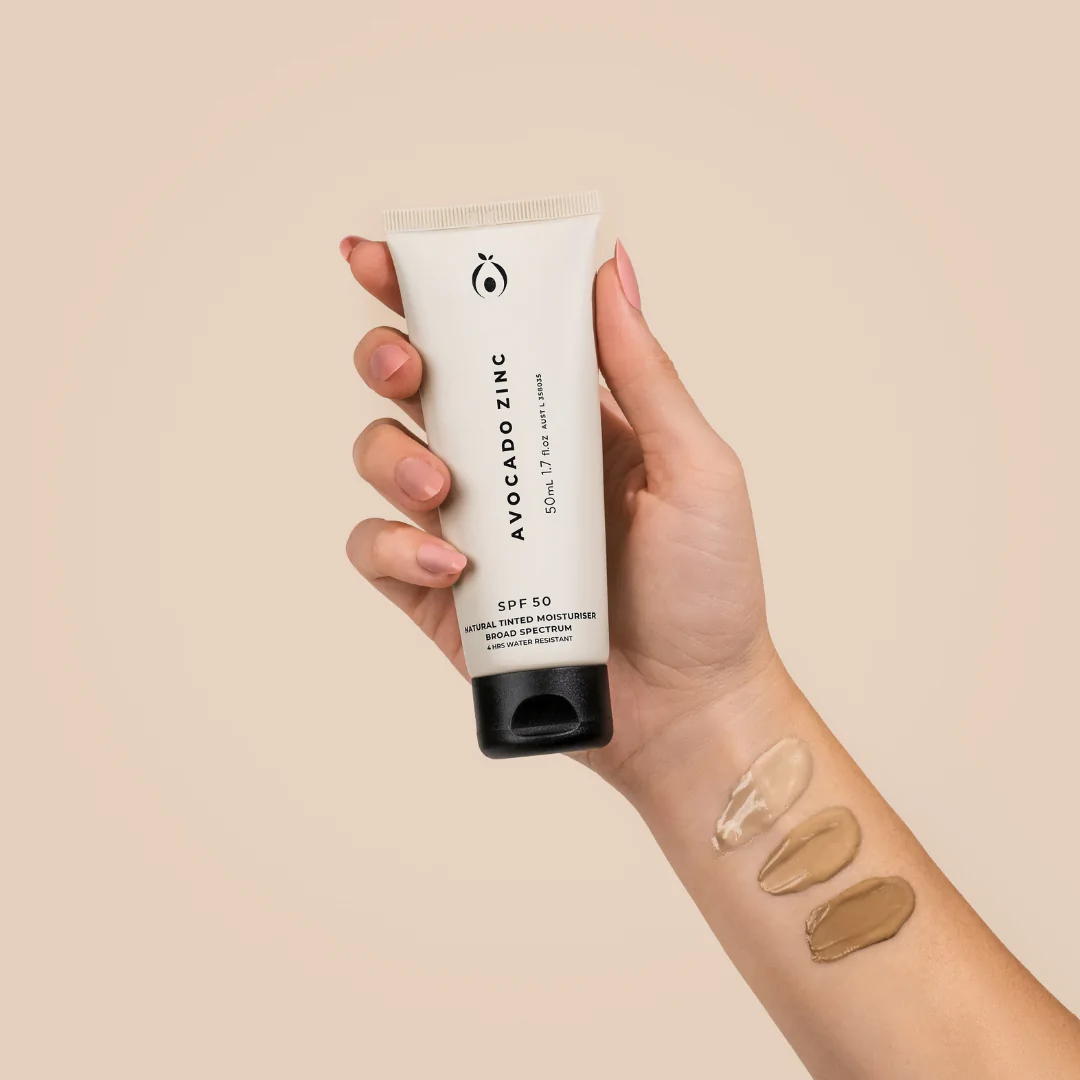 SPF 50 Natural Tinted Moisturiser - Light Medium