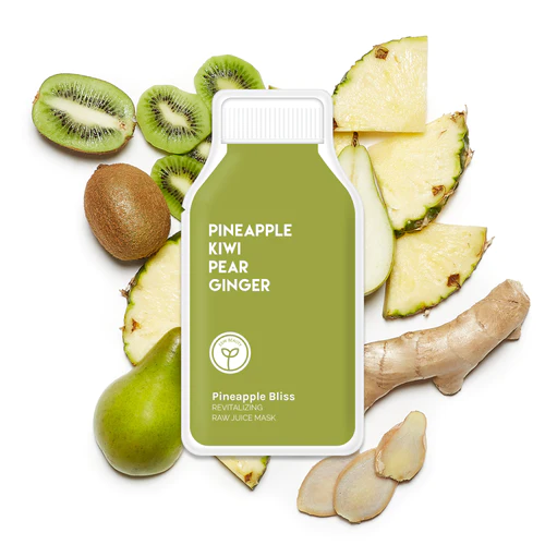 Revitalising Pineapple Bliss Raw Juice Sheet Mask