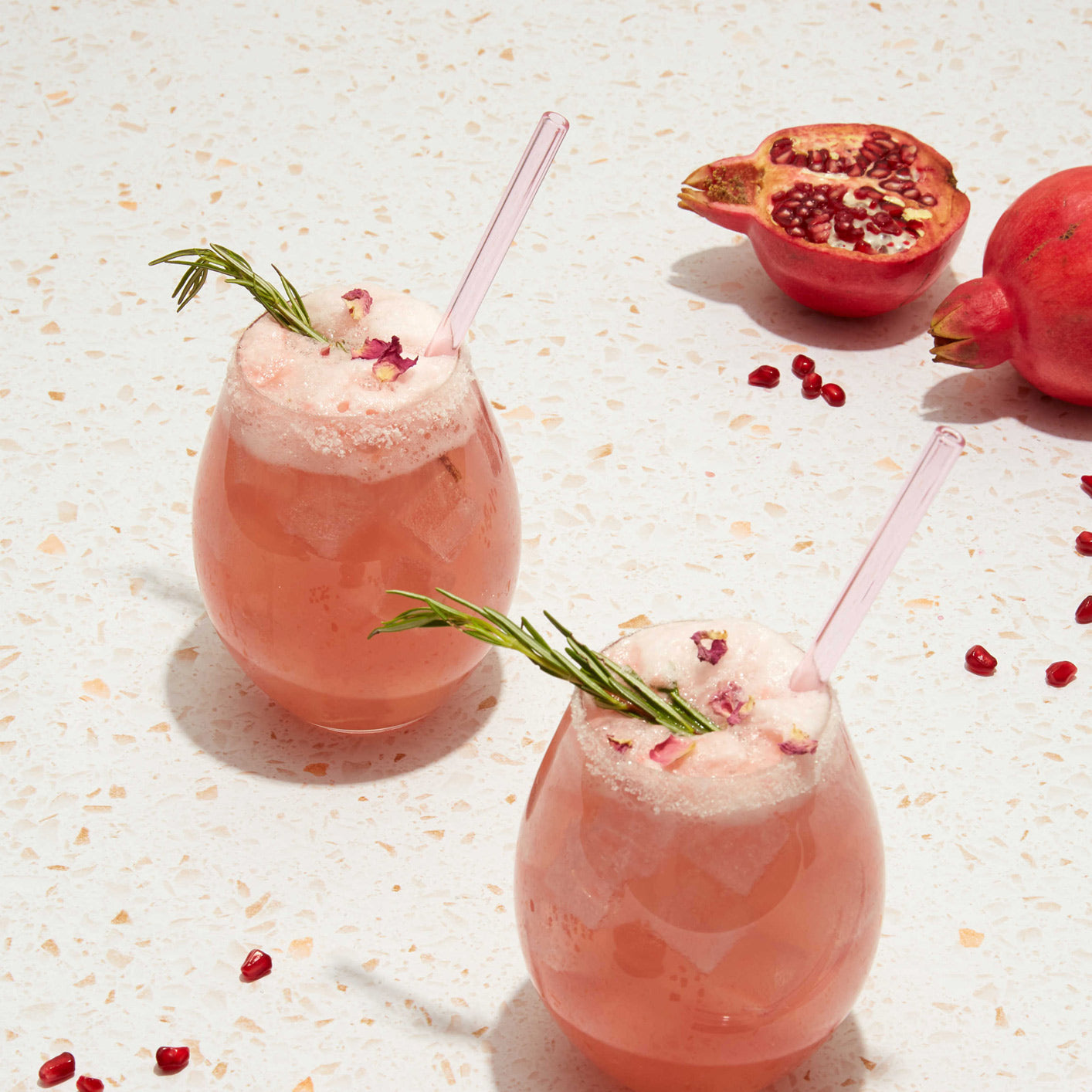 Reusable Glass Straw Set of 4