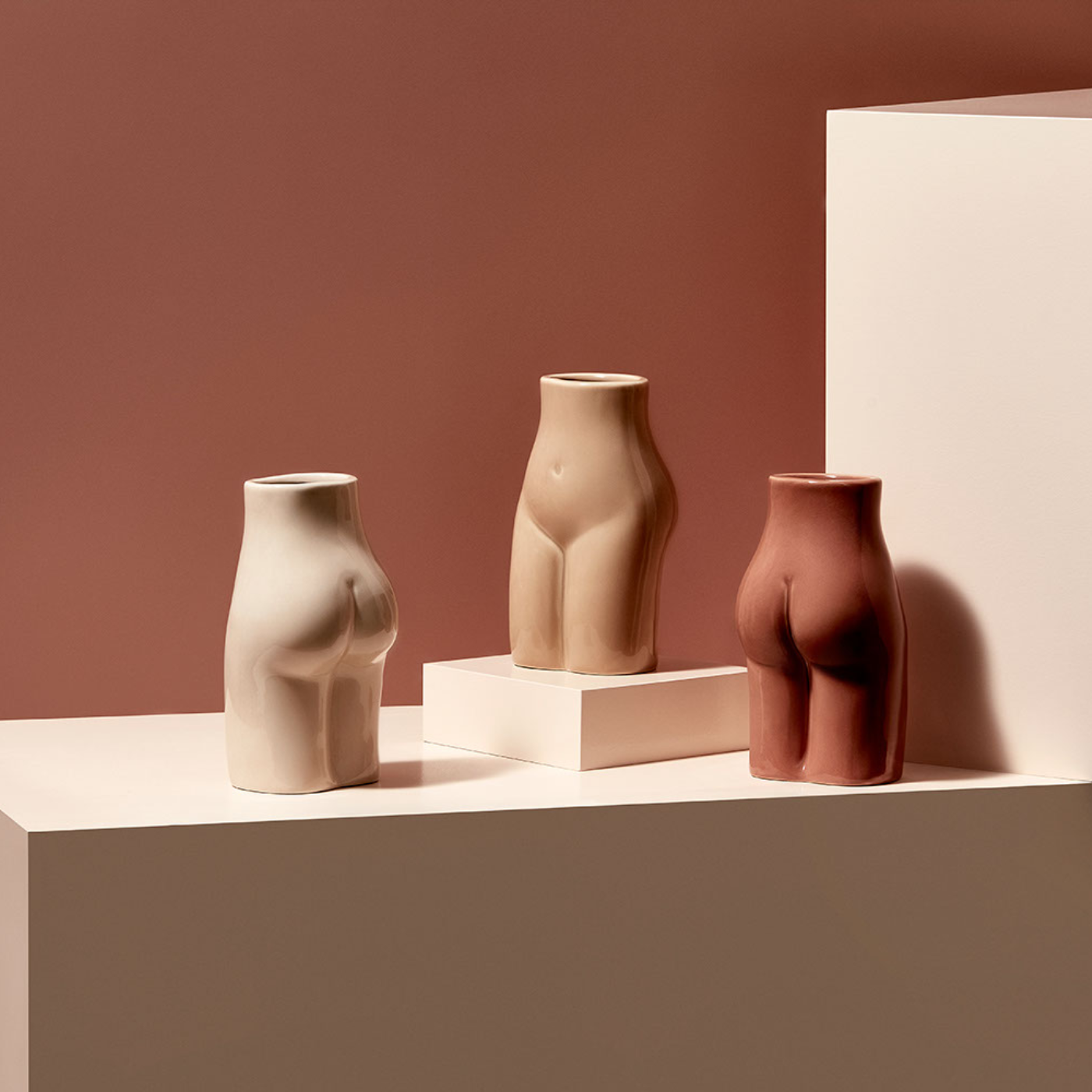 Femme Vase - Beige