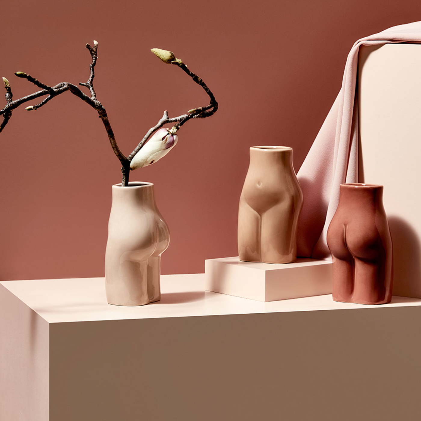 Femme Vase - Fawn