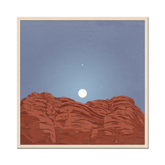 Valley of the Moon Art Print
