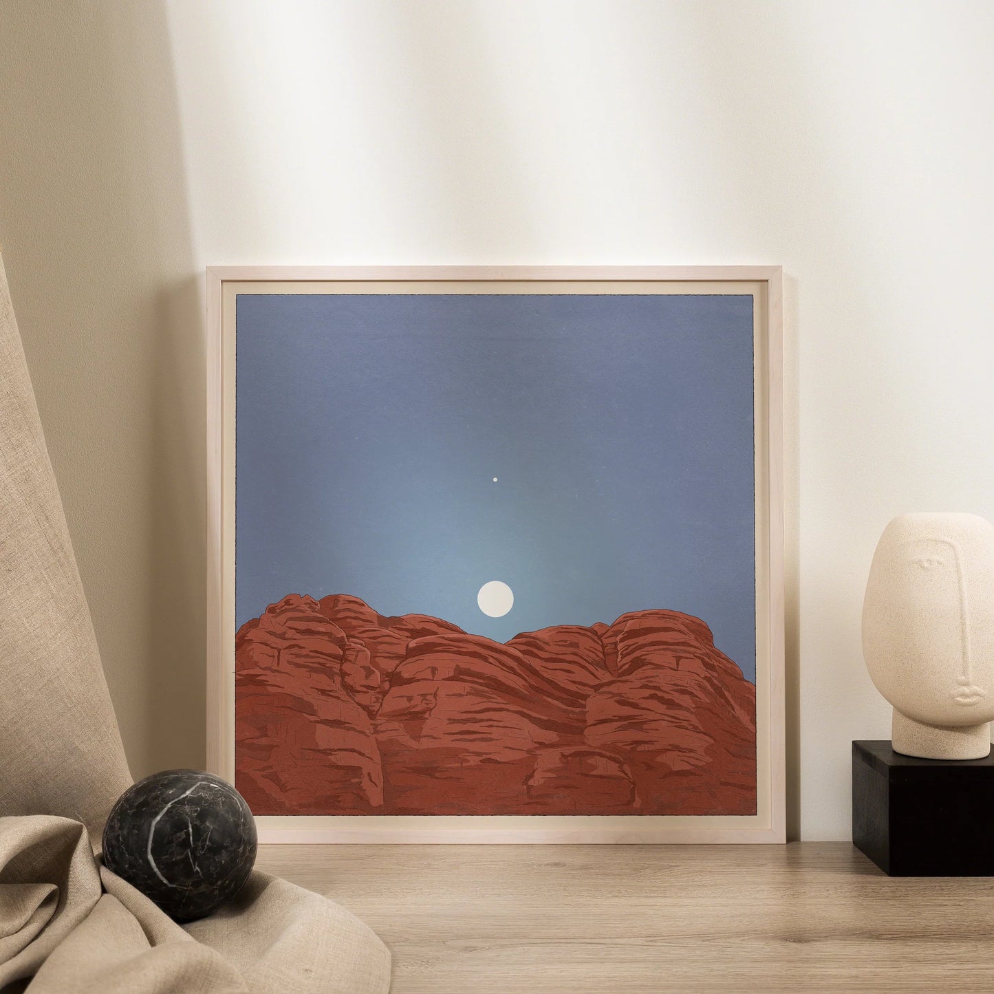 Valley of the Moon Art Print