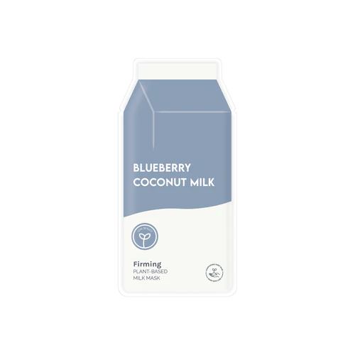 Firming Blueberry Coconut Plant Based Milk Sheet Mask