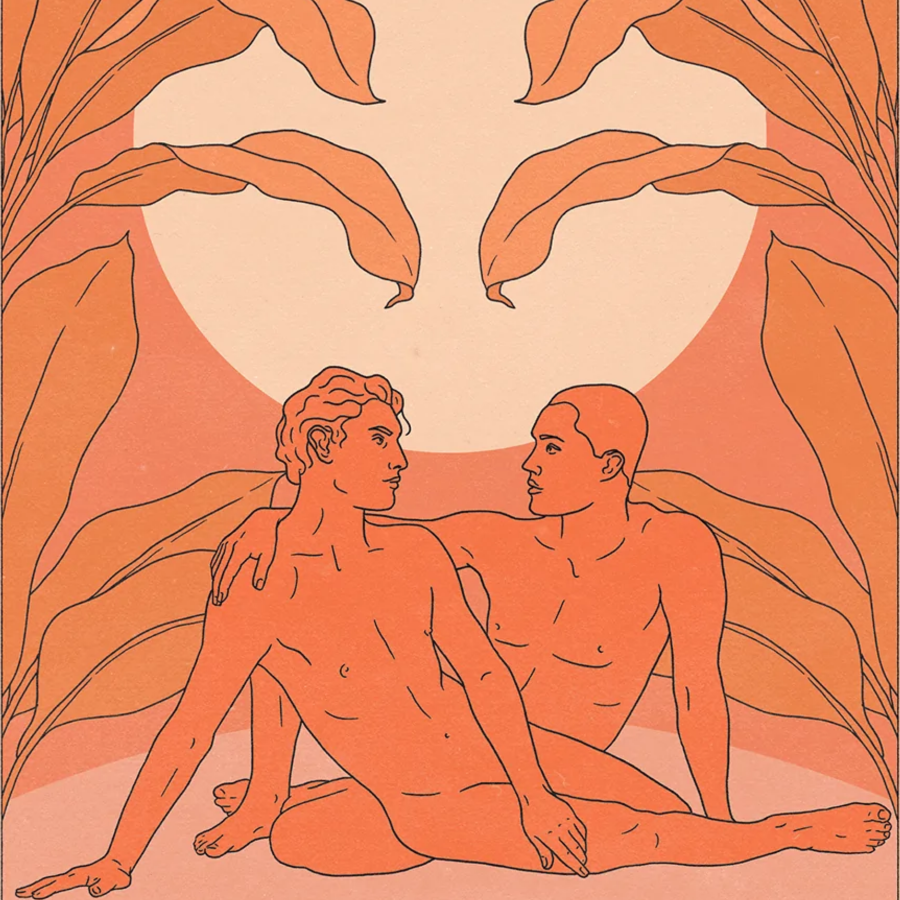 Lovers III Art Print