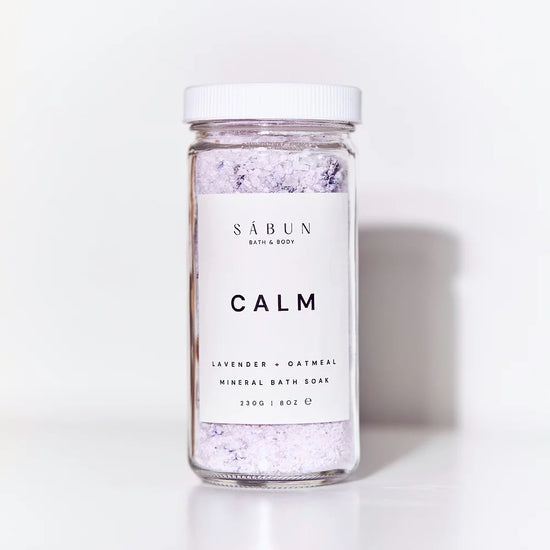 Calm Mineral Lavender & Oatmeal Bath Salt Soak