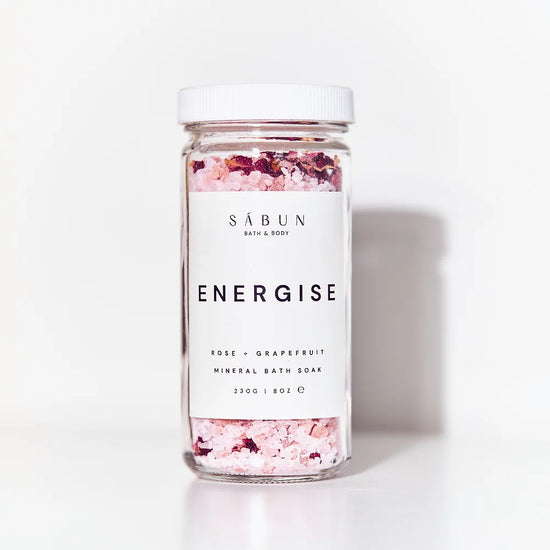 Energise Mineral Rose & Grapefruit Bath Salt Soak