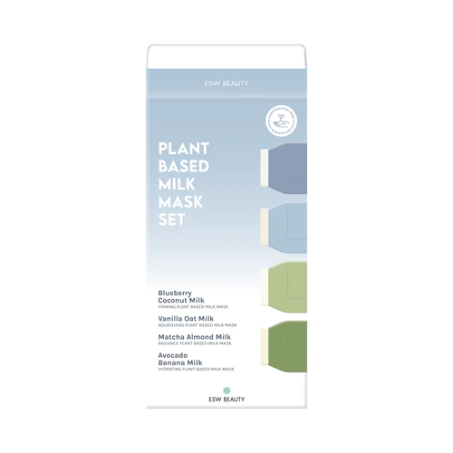 Plant Based Milk Sheet Mask Set