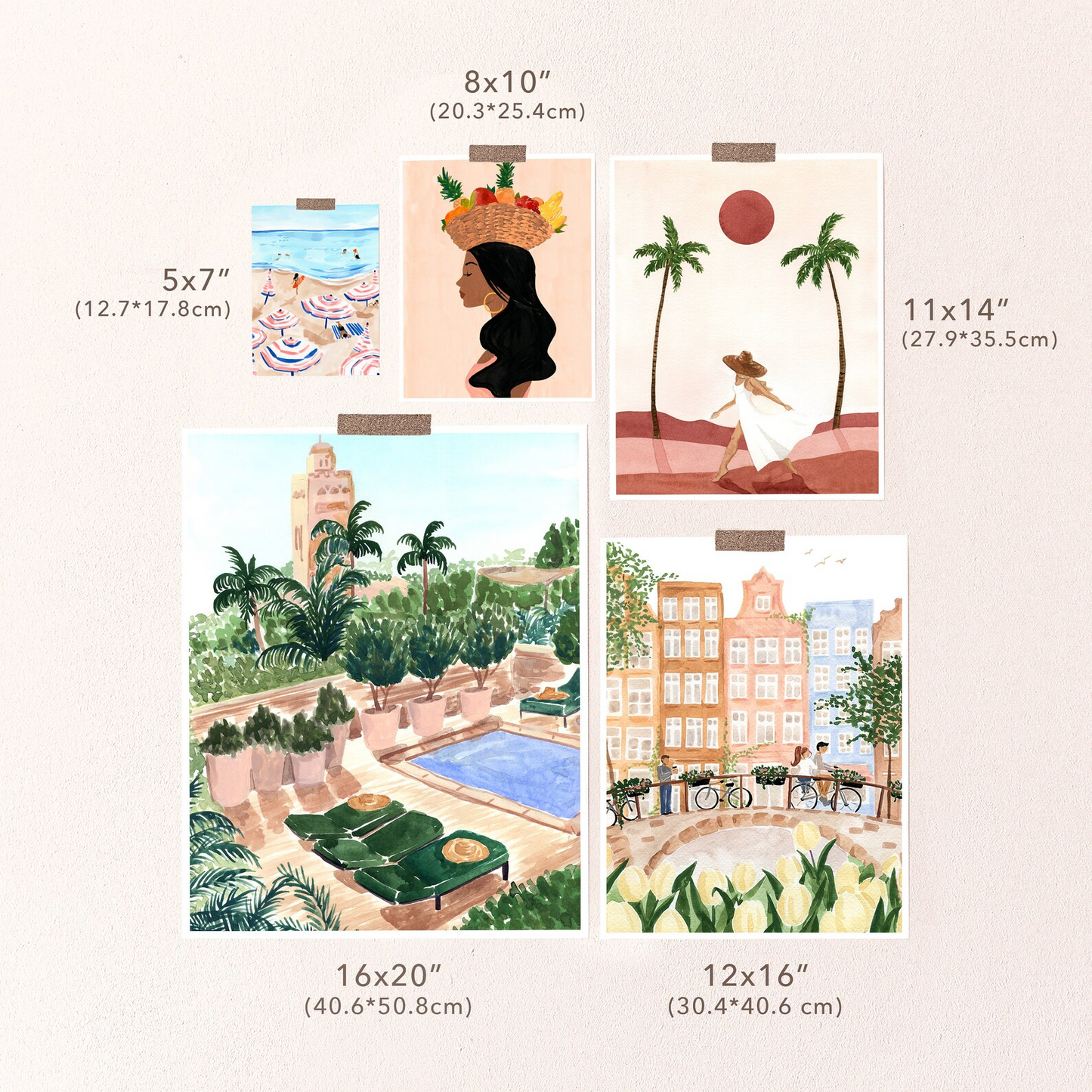 Vacation Mode Art Print 11x14"