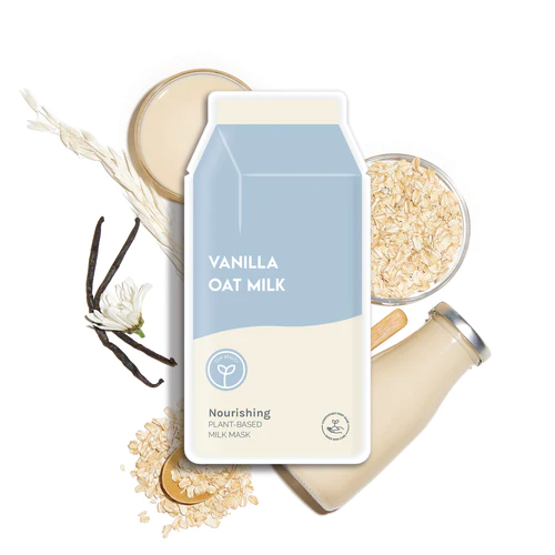 Nourishing Vanilla Oat Plant Based Milk Sheet Mask